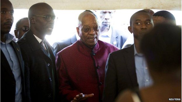 Zuma South Africa's Zuma vows to end attacks on migrants-BBC