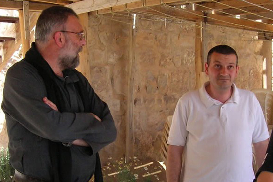 17.Father_Jacques_Mourad_pictured_right_a_few_years_ago_in_Deir_Mar_Mousa_with_Father_Paolo_DallOglio_left_Credit_wwwterrasantanet_CNA_5_22_15 Syrian Catholic archdiocese asks prayers for kidnapped priest