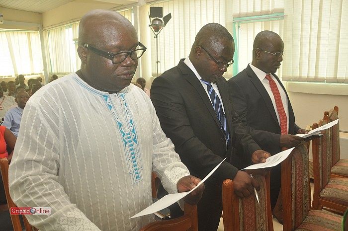 20152017-GCGL-Board Prof. K. B. Omane-Antwi’s acceptance speech at the Inauguration of Graphic Board