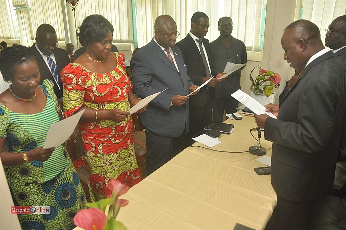 20152017-GCGL-Board7 Prof. K. B. Omane-Antwi’s acceptance speech at the Inauguration of Graphic Board