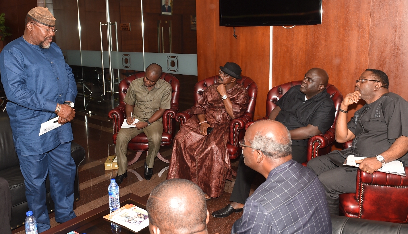 Ambassador-Dr-Nyaho-Nyaho-Tamakloe-briefing-the-Chief-of-Staff-about-their-mission1 The family of my uncle Mr Van Lare Dosoo call on Govt